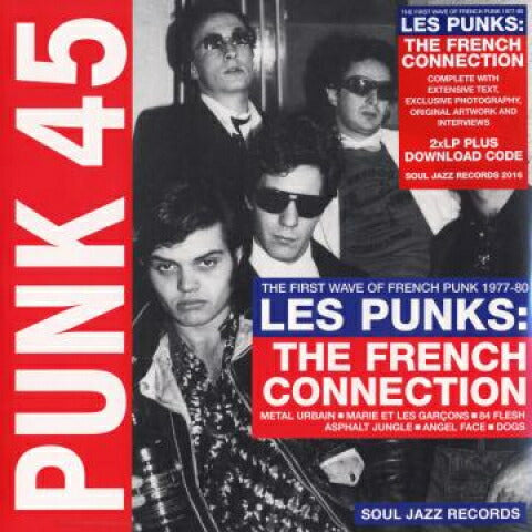Various Punk 45 Les Punks French First Wave 1977-80 2LP Soul Jazz Record