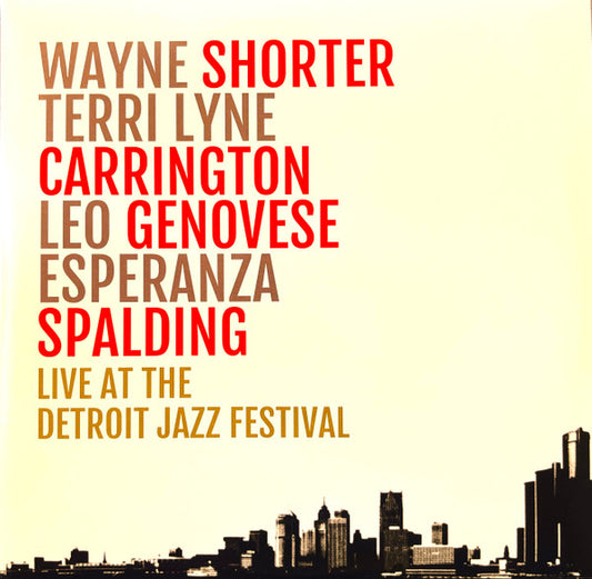 Wayne Shorter Terri Lyne Carrington Live LP Detroit Jazz Fest CLP3030