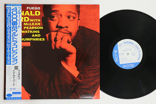 Donald Byrd Fuego LP Blue Note BN4026 VG+ Vinyl, Jacket & Obi Included