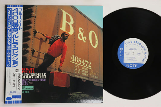 Jimmy Smith Midnight Special LP Blue Note BN4078 VGEX Used