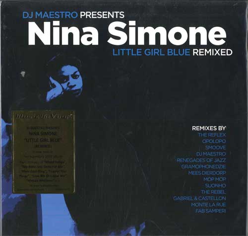 DJ Maestro Nina Simone Little Girl Blue Remixed LP Vinyl M Record OOP