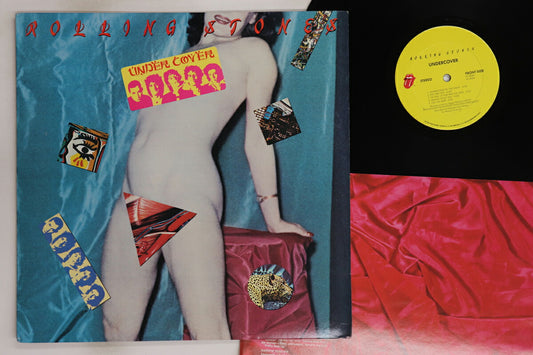 Rolling Stones Undercover LP VF VG with Insert, No Obi, FC40504
