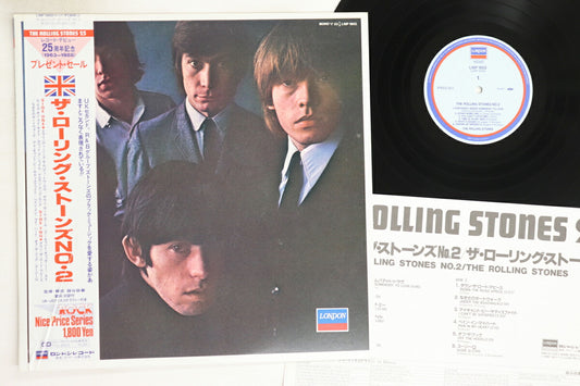 Rolling Stones No. 2 LP Vinyl Record London VG+ with Obi & Insert