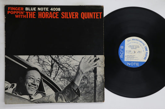 Horace Silver Finger Poppin LP Blue Note BLP4008 VG/VG Used