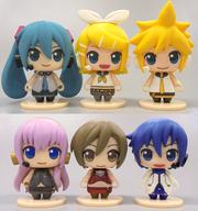Hatsune Miku Pokemaquette 6-Piece Set Figures Used Cap Slot Machine