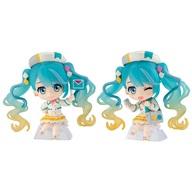 Hatsune Miku Gashapon Lottery Set of 2 Big Size Collectible Figure Used
