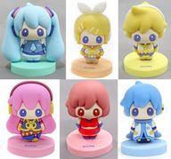 Hatsune Miku VOCALOID Rubber Figures All 6 Set Used Collectible Display
