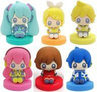 Hatsune Miku Rubber Figures Set of 6 All Types Used Diner Pattern