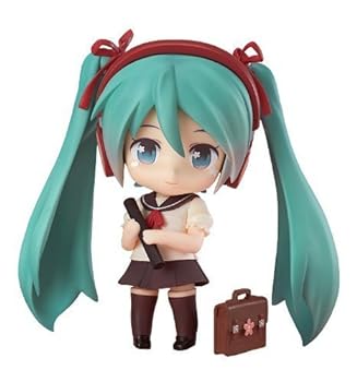 Used Hatsune Miku 2014 Spring Ver. Nendoroid Sailor Suit Mascot Figure Used