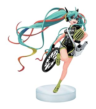 Banpresto Hatsune Miku Racing Ver. 2016 Teamukyo Support Figure Used