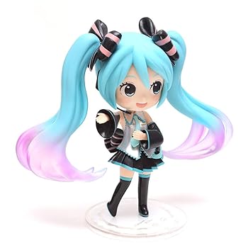 Movic Hatsune Miku Crystal Doll Figure Used Collectible Toy