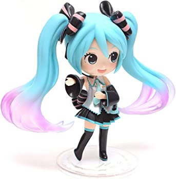 Used Hatsune Miku Crystal Doll Figure Toy Collectible Good Condition
