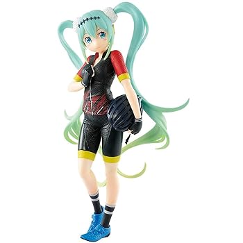 Hatsune Miku Racing Ver. EXQ Figure 2018 TeamUKYO Support Used