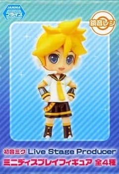 Hatsune Miku Live Stage Producer Mini Display Figure Kagamine Ren Used