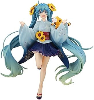 Hatsune Miku Rascal Summer Festival Figure Used Collectible Toy