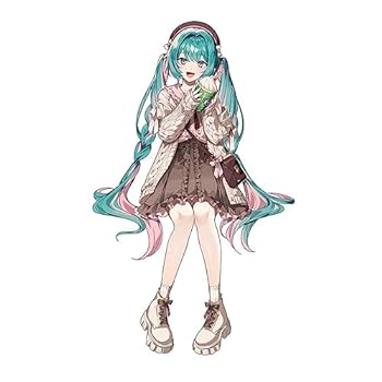 Furyu Hatsune Miku Noodle Stopper Figure Autumn Date Used Collectible