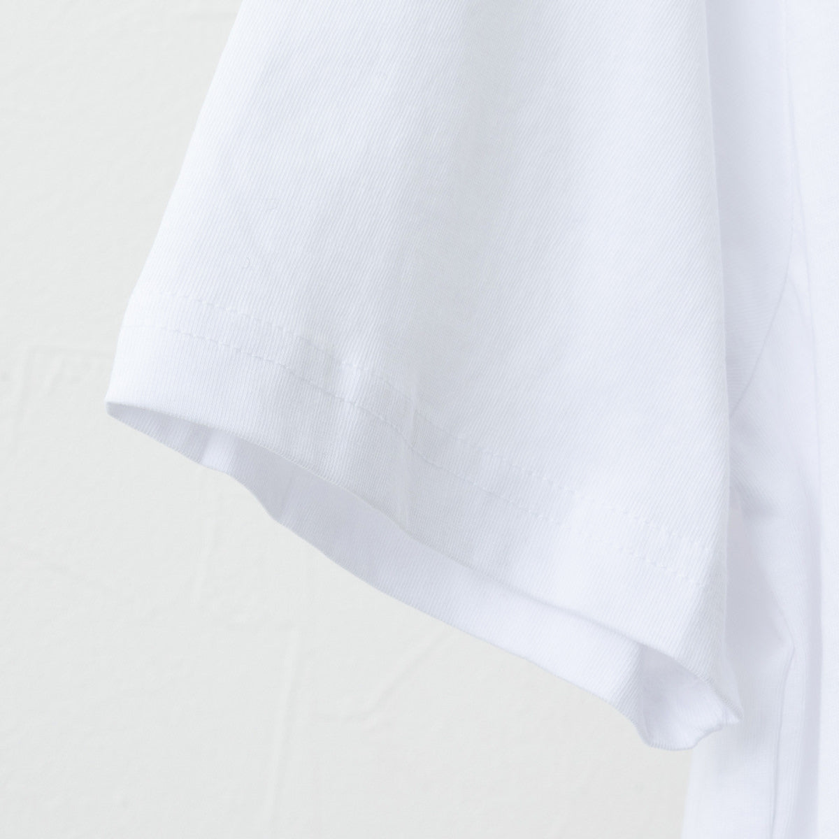 Ben Sherman Men's White Cotton T-Shirt Short Sleeve Drop Needle Record Regu