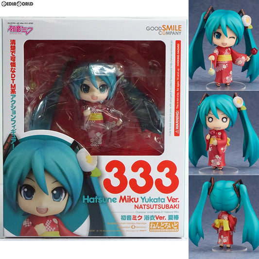 Used Nendoroid 333 Hatsune Miku Yukata Ver. Figure, Vocal Series, Used