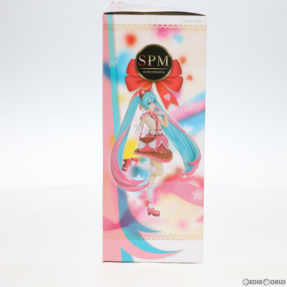 Vocaloid Hatsune Miku Fig Ribbon Heart Super Premium Used Blue/Black Condition