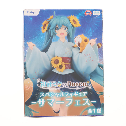 Hatsune Miku Rascal Summer Festival Figure Used Vocaloid Vocal Se