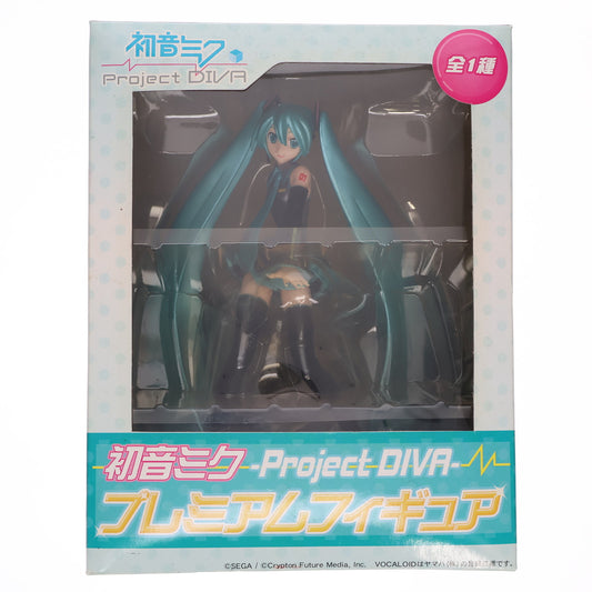 Hatsune Miku Fig Hatsune Miku -Project DIVA- Premium Figure Used Damaged Box
