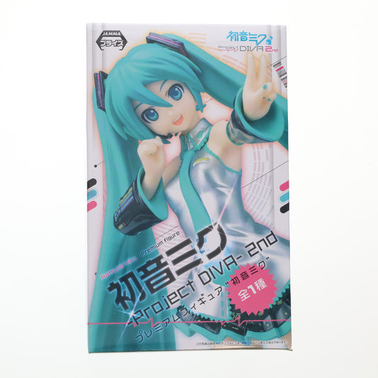 Hatsune Miku Fig Hatsune Miku -Project Diva- 2nd Premium Figure Used Sega
