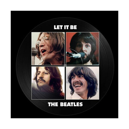 Beatles Let It Be Limited Edition Picture Record Used