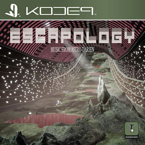 Kode9 Escapology Ltd Orange Vinyl LP Analog Record Used