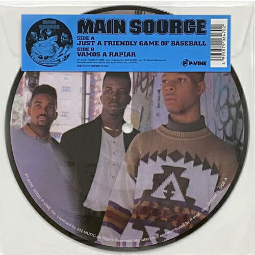 Main Source Just A Friendly Game Of Baseball 7" Record