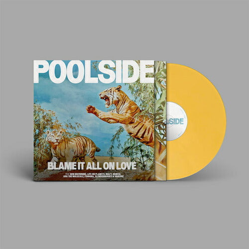 Blame It All On Love Ltd Yellow Vinyl LP Record Analog Used