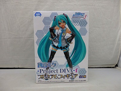 Sega Hatsune Miku Project DIVA-f Premium Figure Green NIB, Limited Time 10X Points