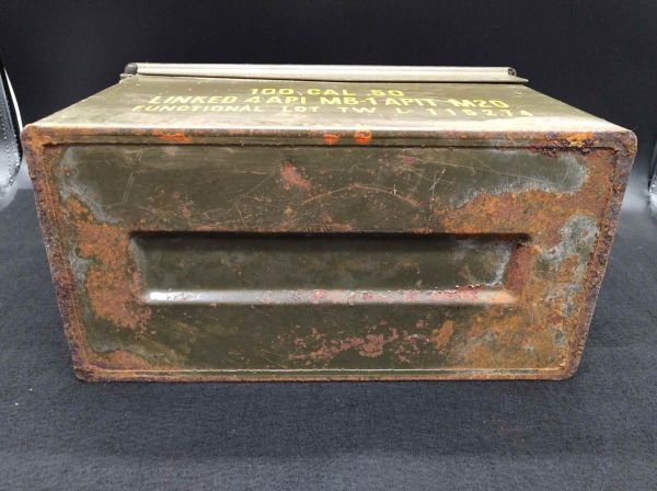 Ammunition Depot Yokota Base Vintage Military Ammo Box Used Antique Tool Storage | Japanpricenet
