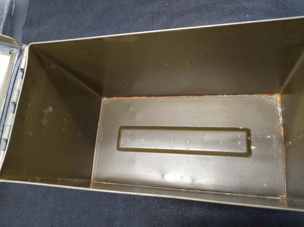 Ammunition Depot Yokota Base Vintage Military Ammo Box Used Antique Tool Storage | Japanpricenet