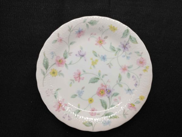 Narumi Floral Plate Set 6pcs Dinnerware Party Flat Dish Used | Japanpricenet