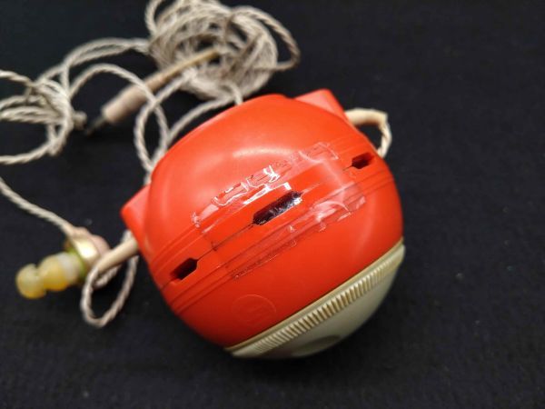 National WH-610 Retro TV Earphones Used Vintage Collectible Showa Era | Japanpricenet
