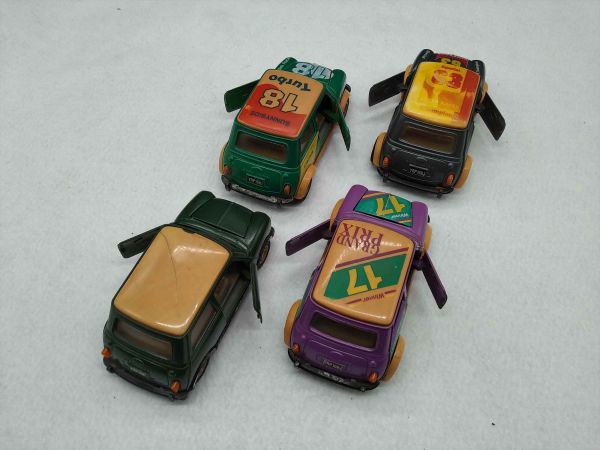 Vintage 4pcs Mini Cars Set Boys Toys Retro Used Collectible | Japanpricenet