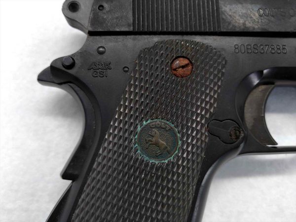 COLT MK IV Combat Commander Air Gun Model Gun Used Junk Missing Mag | Japanpricenet