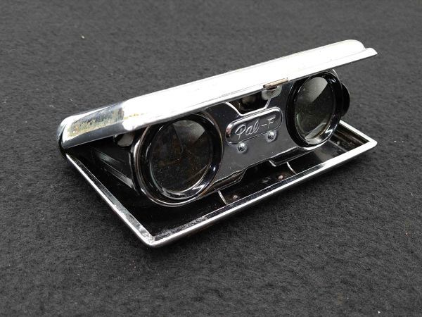 Vintage Antique Foldable Binoculars 4.3" Compact Lightweight Used | Japanpricenet