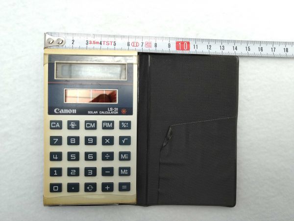 Canon LS-31 Folding Pocket Digital Solar Calculator, Compact, Used | Japanpricenet