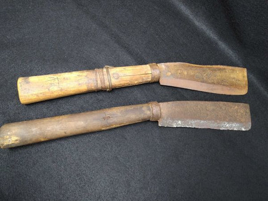Vintage 2-Pack Machetes Old Tools Carpenter Felling Collectible, Used | Japanpricenet