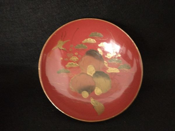 Vintage Lacquerware Sake Cup Set 3 pcs Large Medium Small Retro Antique | Japanpricenet