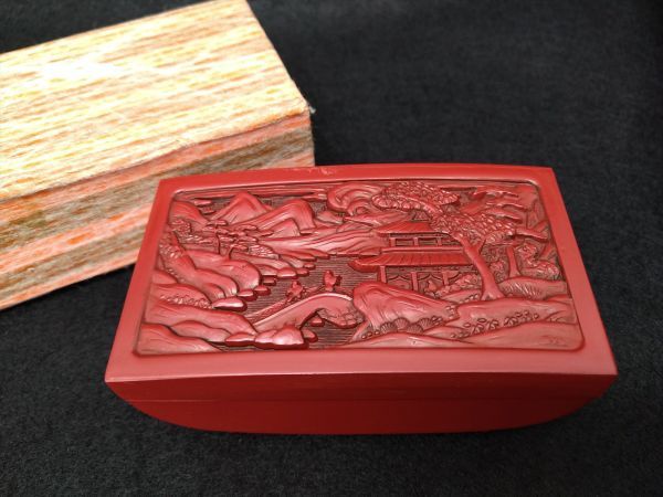 Cashew Phonograph Accessory Case 3.5 x 2 in Urea Resin SK-HS-1043 Used | Japanpricenet