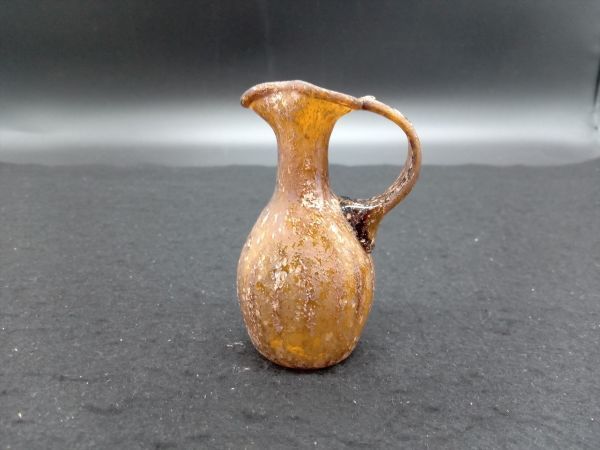 Miniature Retro Glass Water Dropper 8.5cm Antique Collectible Used | Japanpricenet