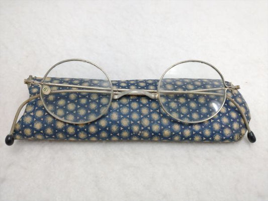 Retro Vintage Glasses with Paper Case, Retro Pop Style, Interior Decor, Used | Japanpricenet