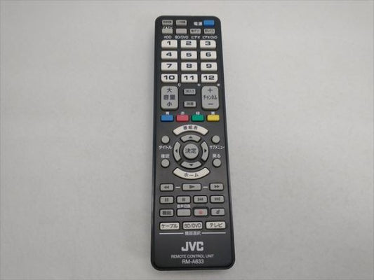 JVC RM-A633 Victor Multi-Function TV Remote Unconfirmed Operation | Japanpricenet