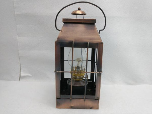 Hong Kong Made Iron Lantern Retro Outdoor Western Style Decor Used | Japanpricenet