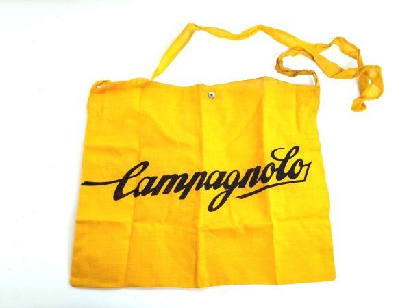 Campagnolo Shoulder Bag Cloth Bag Yellow Unused Vintage Collection | Japanpricenet