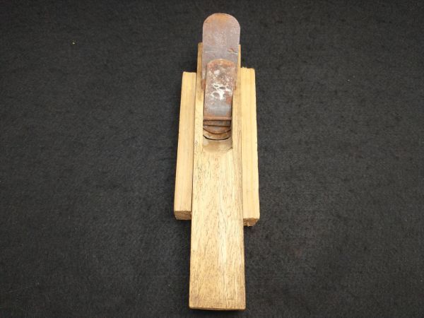 Antique 19.5cm Engraved Plane Old Tool Collectible Retro Craftsman | Japanpricenet