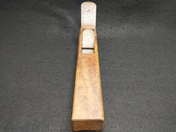 Vintage Engraved 24.5cm woodworking hand planer Antique collector's tool | Japanpricenet