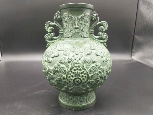 Rusted Copper Vase 14cm x 8in, 20cm x 8in, Public School Mutual Aid Used | Japanpricenet